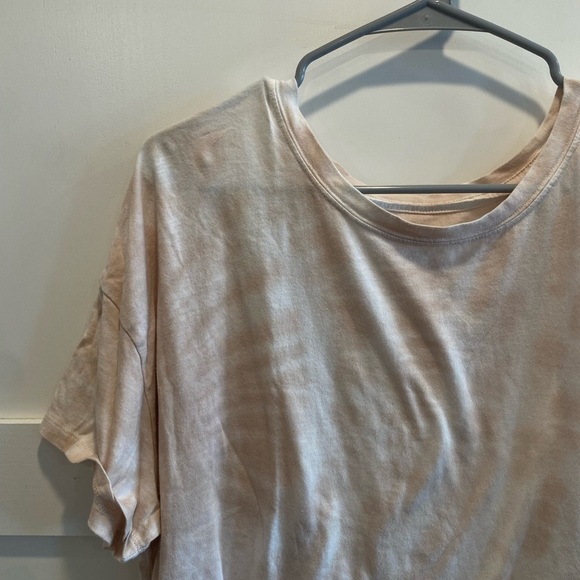 Old Navy XXL Casual Cream Crop Tee - Picture 2 of 4